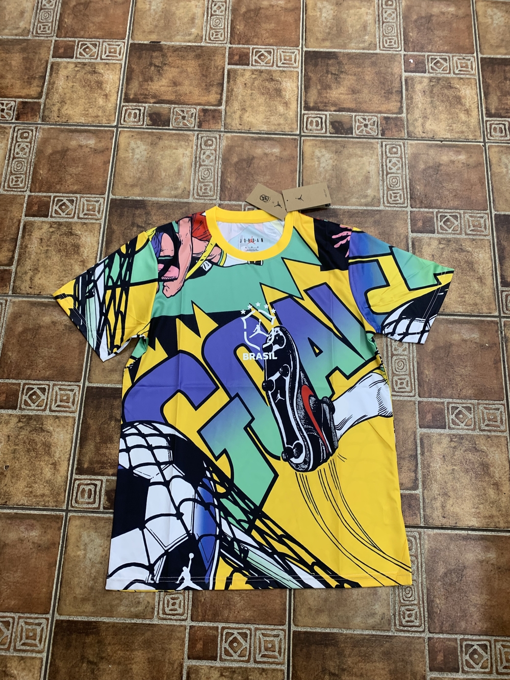 Nike Jordan Brazil 2026 World Cup Essentials T-shirt Size M